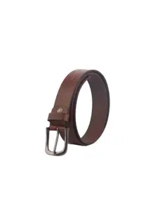 Red Chief Men Brown Textured Leather Belt