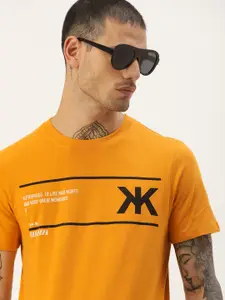 Kook N Keech Men Typography Striped T-shirt