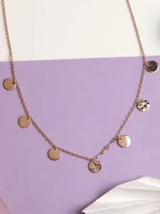 Clara Women Rose Gold Sterling Silver Rose Gold-Plated Necklace