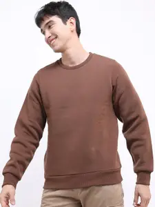 HIGHLANDER Men Brown Sweatshirt