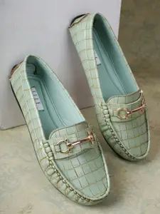 ELLE Women Textured Light Weight Slip On Loafers