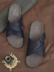 El Paso Men Blue Comfort Sandals