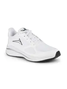 JQR Men GLOBAL White Mesh High-Top Running Shoes