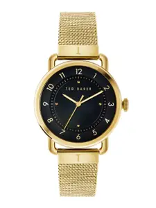 Ted Baker Embellished Dial Stainless Steel Bracelet Style Straps Analogue Watch BKPHRS202
