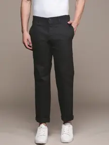 MANGO MAN Straight-Fit Chinos Regular Trousers