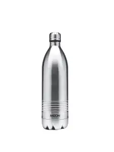 Milton Silver-Toned Duo DLX 1000 Thermosteel 24 Hours Hot & Cold Water Bottle 1L