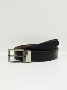 max Men Brown Leather Belt