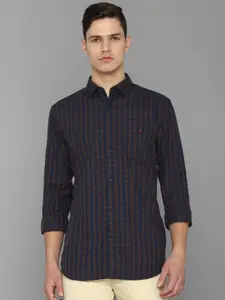 Louis Philippe Jeans Men Slim Fit Tartan Checked Pure Cotton Casual Shirt