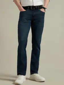 Louis Philippe Jeans Men Slim Fit Light Fade Stretchable Jeans