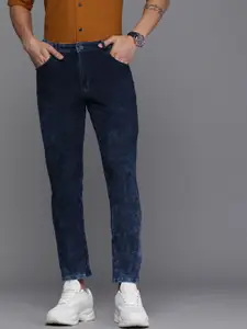 Louis Philippe Jeans Men Slim Fit Low-Rise Stretchable Jeans