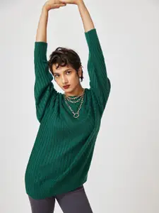 The Label Life Women Green Pullover