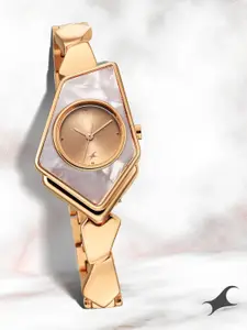 Fastrack Women Stainless Steel Bracelet Style Strap Analogue Watch 6279WM01