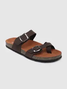 Peter England Men Solid Comfort Sandals