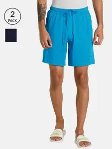 Puma Men Pack Of 2 Solid Cotton Shorts