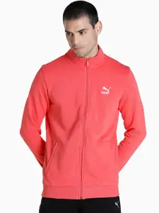 Puma Men Slim Fit Brand Logo Sporty Cotton Summer Squeeze Jacket