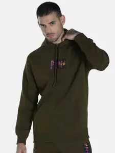 Puma Men Regular Fit SWxP Graphic Hoodie Men