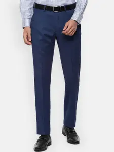 Louis Philippe Men Slim Fit Formal Trousers