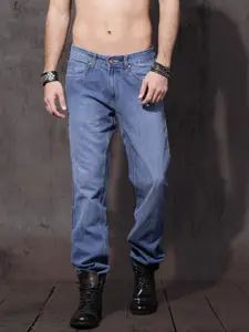 Roadster Men Blue Slim Fit Mid-Rise Clean Look Jeans