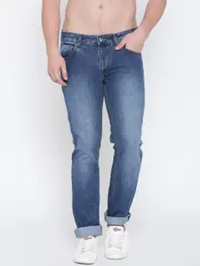Roadster Men Blue Slim Fit Mid-Rise Clean Look Jeans