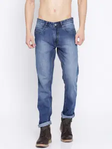 Roadster Men Blue Slim Fit Mid-Rise Clean Look Jeans