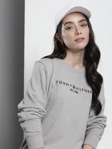 Tommy Hilfiger Women Pure Cotton Sweatshirt