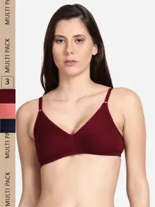 shyaway Pack Of 3 Non Padded Everyday Bra