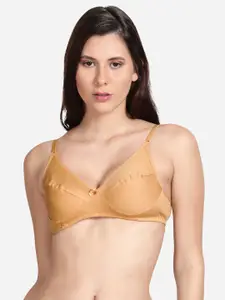 shyaway Solid Non Padded Low Support Bra