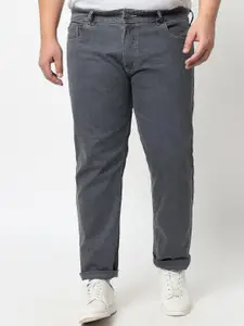 FEVER Men Grey Slim Fit Stretchable Jeans