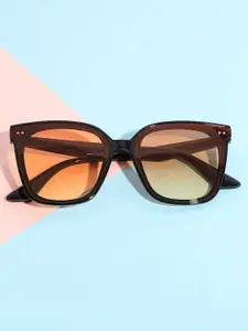 HAUTE SAUCE by  Campus Sutra HAUTE SAUCE by Campus Sutra Women Oversized Sunglasses with Polarised Lens