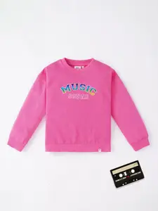 Ed-a-Mamma Girls Printed Sweatshirt