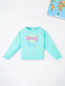 Ed-a-Mamma Girls Printed Sweatshirt