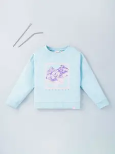 Ed-a-Mamma Girls Printed Sweatshirt