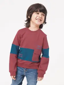 Ed-a-Mamma Boys Colourblocked Sweatshirt