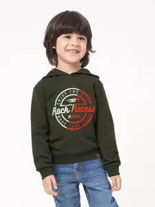 Ed-a-Mamma Boys Printed Hooded Sweatshirt
