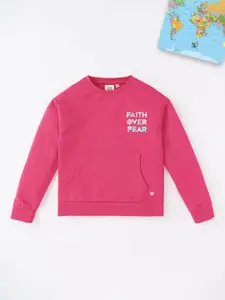 Ed-a-Mamma Girls Printed Sweatshirt