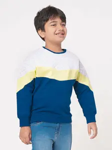 Ed-a-Mamma Boys Colourblocked Sweatshirt