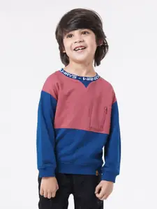 Ed-a-Mamma Boys Colourblocked Sweatshirt