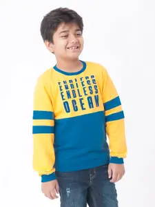 Ed-a-Mamma Boys Colourblocked Sweatshirt