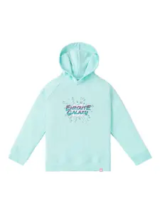 Ed-a-Mamma Girls Printed Hooded Sweatshirt