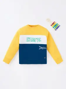 Ed-a-Mamma Boys Colourblocked Sweatshirt