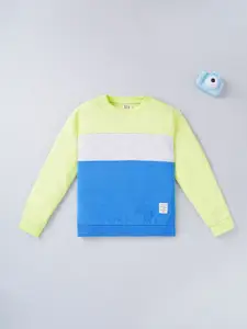 Ed-a-Mamma Boys Colourblocked Sweatshirt