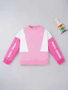 Ed-a-Mamma Girls Printed Sweatshirt