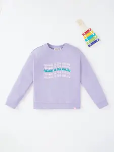 Ed-a-Mamma Girls Printed Sweatshirt