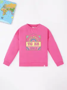 Ed-a-Mamma Girls Printed Sweatshirt