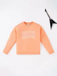 Ed-a-Mamma Girls Printed Sweatshirt