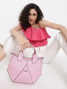 KLEIO Geometrical Shape Satchel Hand Bag