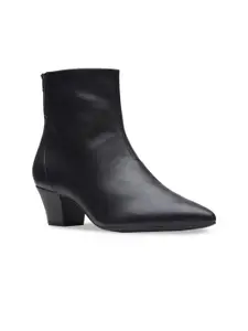 Clarks Women Black Solid Regular Boots