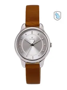 Titan Women Silver-Toned Analogue Watch 2481SL06