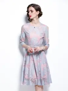 JC Collection Multicoloured Floral Dress