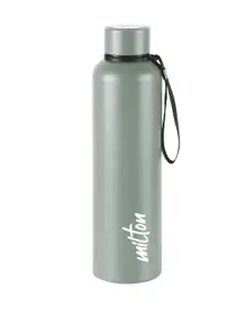Milton Aura Grey 1000 Hot & Cold Thermosteel Bottle 1 Litre